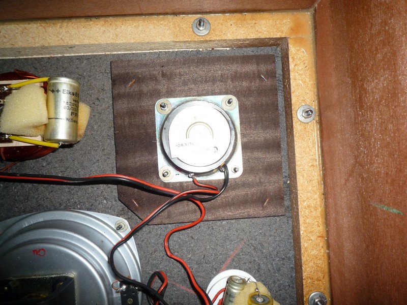 Le tweeter de remplacement temporaire