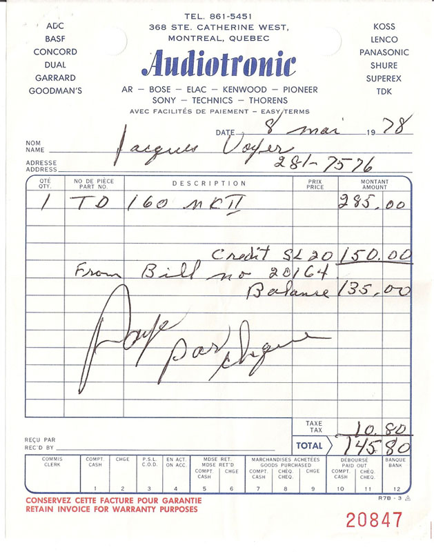 08-Facture d'achat originale du Yamaha CR-620-2.jpg