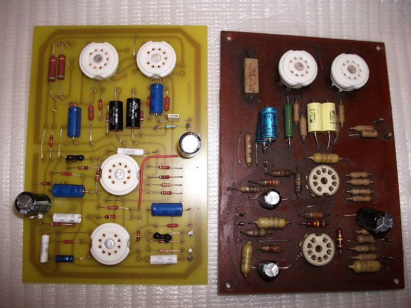 nouveau et ancien circuit imprimé
