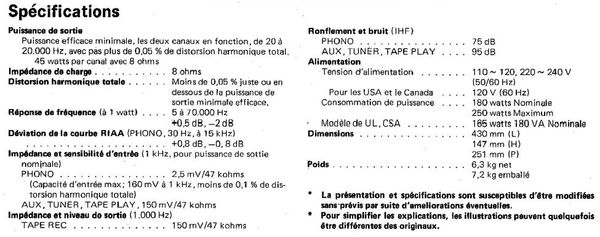 Assez puissant pour remuer des enceintes au rendement moyen