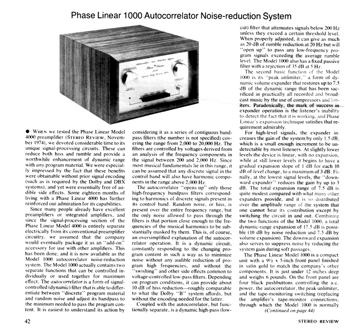 PHASE LINEAR 1000 Hifi stereo review.jpg