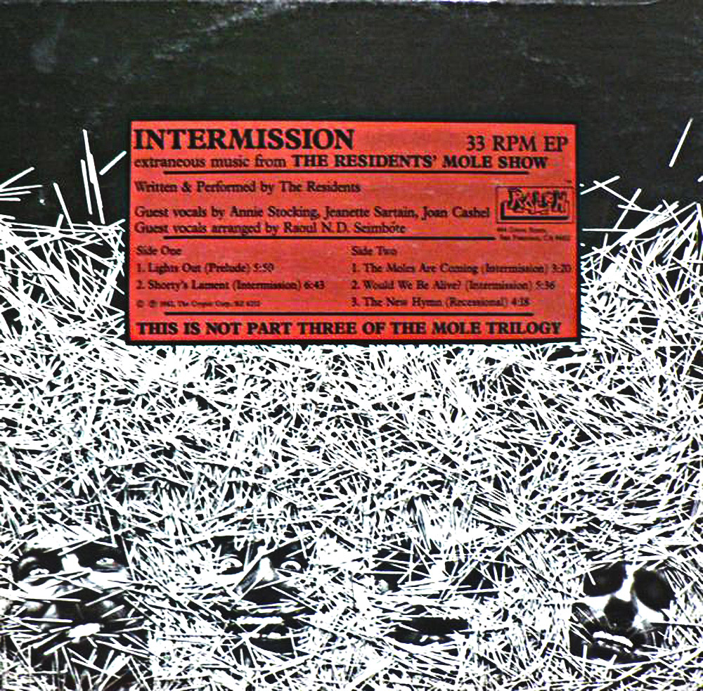 Intermission verso