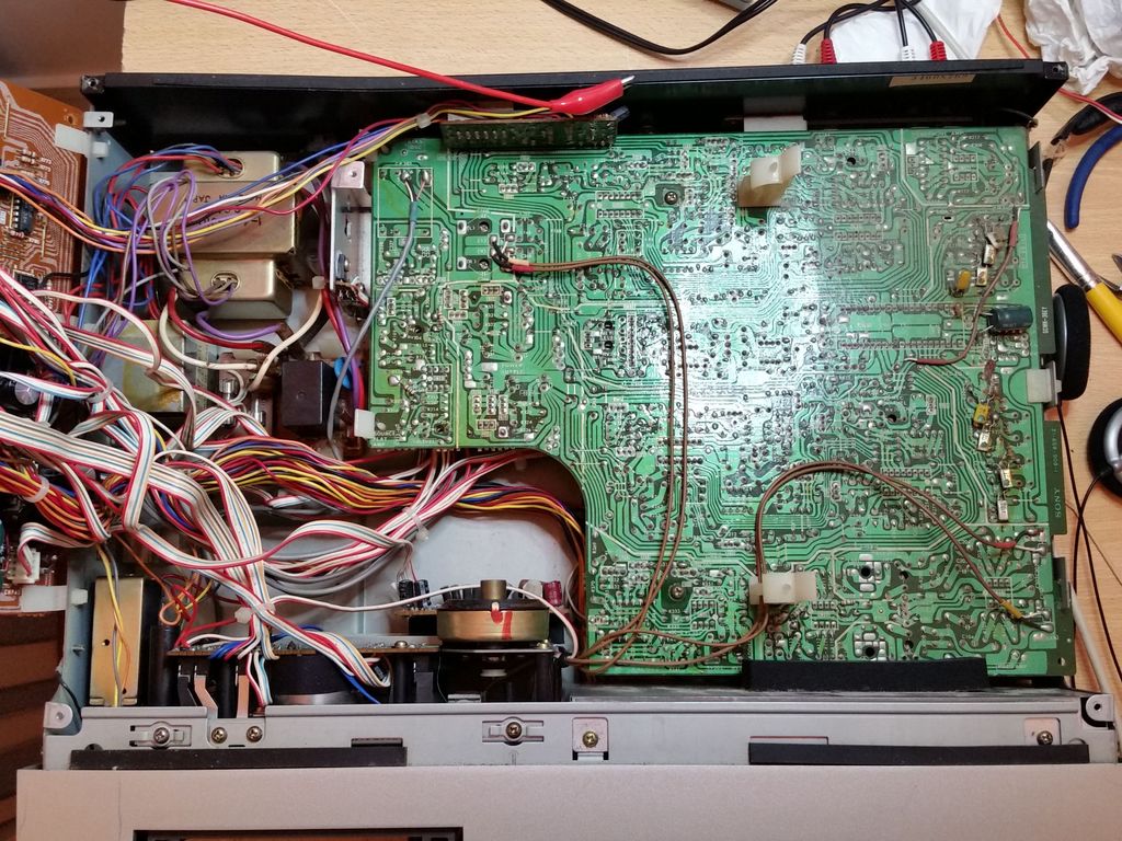 Le circuit imprimé inférieur dédié à l'audio