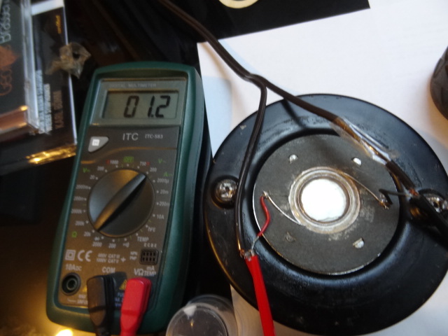 centrage bobine par signal frequence pure.