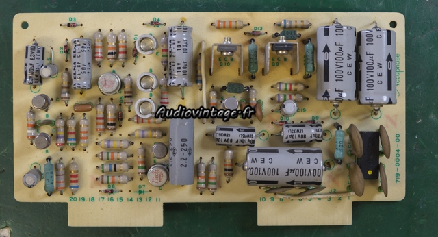 Accuphase E-202 : circuit alimentation à revoir.