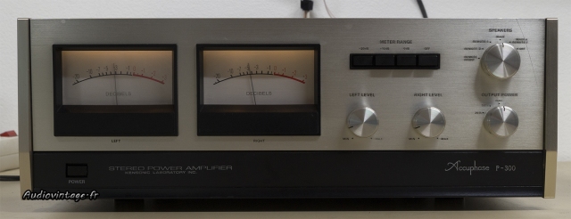 Accuphase P-300 :  en pleine action !