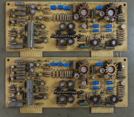 Accuphase P-300 II : circuits drivers révisés.