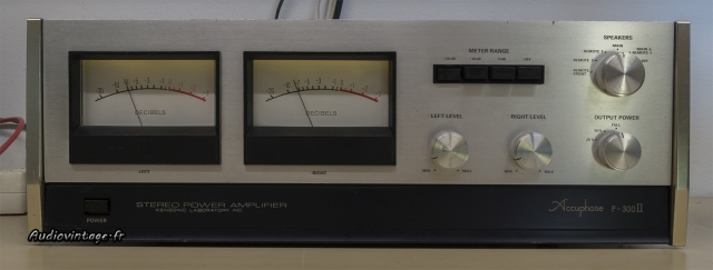 Accuphase P-300 II : gros nettoyage effectué.