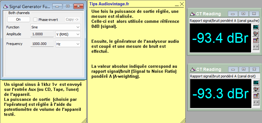 Akai AM-2600 : rapport-signal-bruit-a-2x60w-sous-8-ohms-entree-aux-tone-defeat