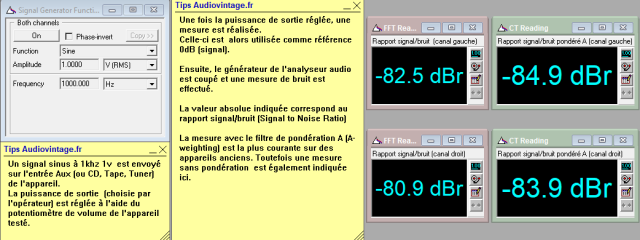 A&R Cambridge A60 : rapport-signal-bruit-a-2x1w-sous-8-ohms-entree-aux