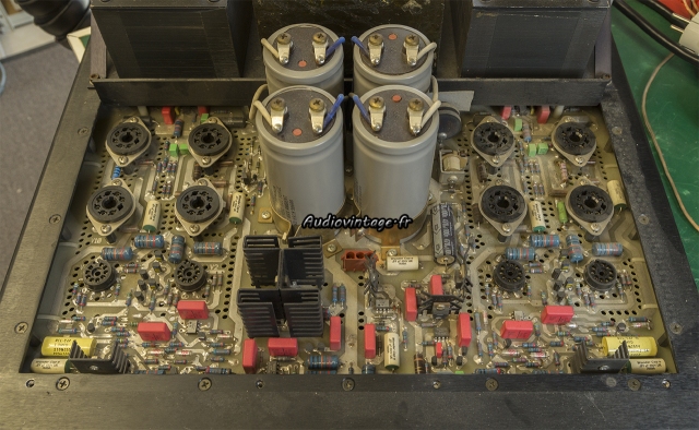 Audio Research Classic 60 : à son arrivée.