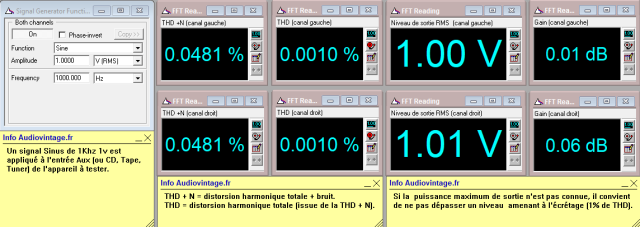 Audio Research SP-7 : distorsion-à-1v-en-sortie-entrée-aux