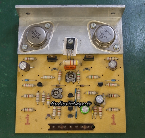Audioanalyse A9 : circuit driver révisé.
