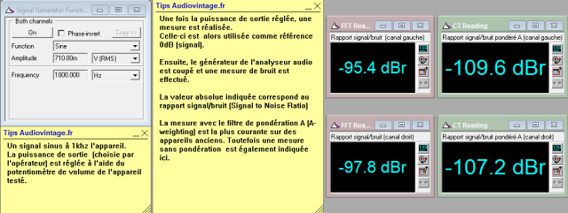 Audioanalyse A9 : rapport-signal-bruit-a-2x50w-sous-8-ohms