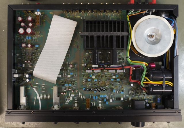 Audiolab 8000A : à son arrivée.