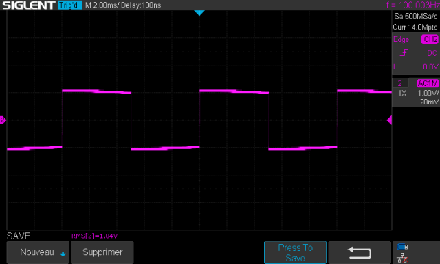 Carver C-1 : signal-carre-a-100hz