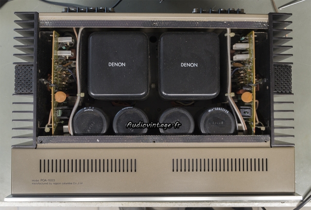 Denon POA-1003 : à son arrivée.