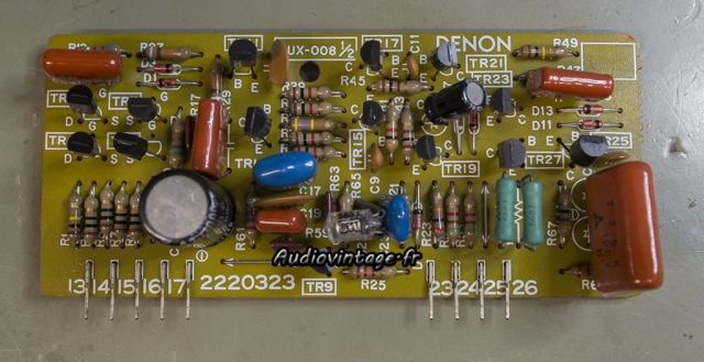 Denon PRA-1003 : circuit à revoir.