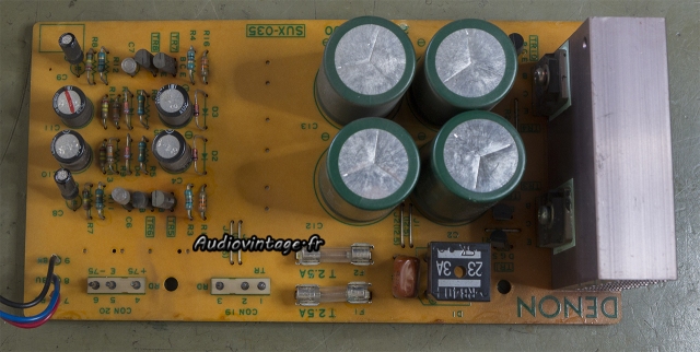 Denon PRA-2000Z : alimentation à revoir.
