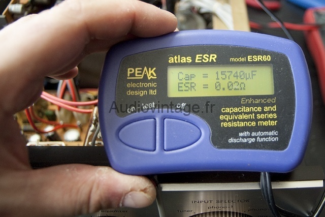 Peak ESR meter