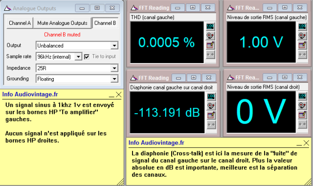 External Speaker Protector : diaphonie-canal-gauche-sur-canal-droit