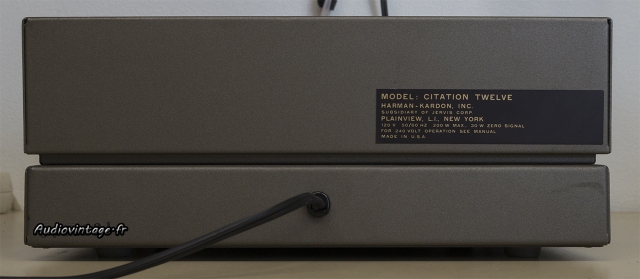 Harman Kardon Citation 12 : USA made.