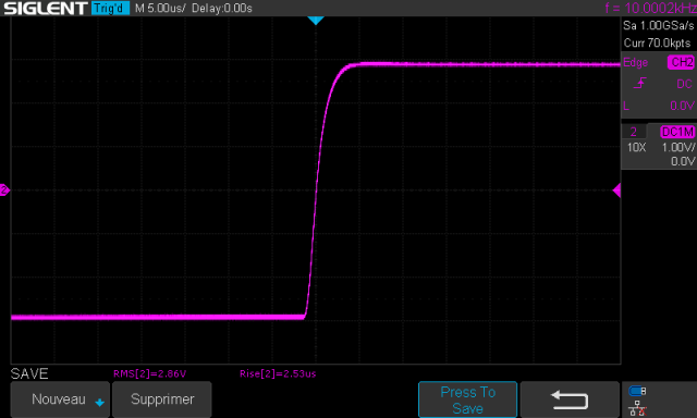 Harman Kardon Citation 16 A : temps-de-montée-à-10khz