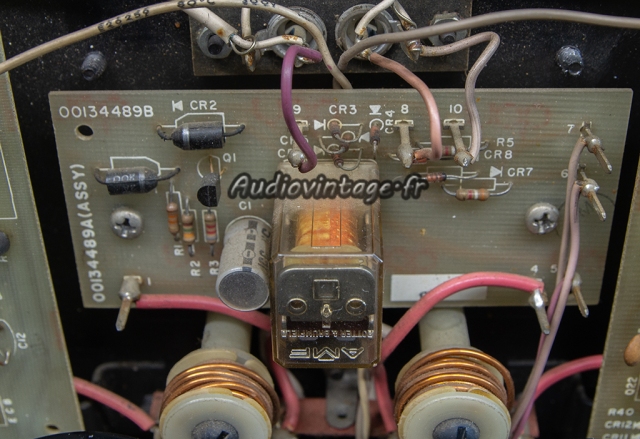 Harman Kardon Citation 16A : circuit de protection avant révision.