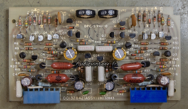 Harman Kardon Citation 17 : étage phono réparé et révisé.