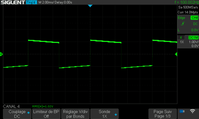 Harman Kardon Citation 11 : signal-carre-a-100hz