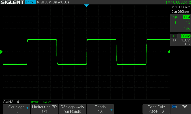 Harman Kardon Citation 11 : signal-carre-a-10khz