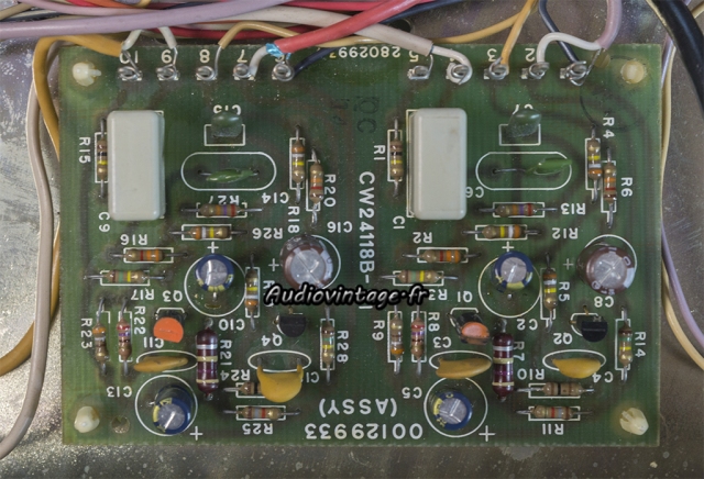 Harman Kardon TA600 : étage phono revu.