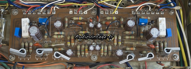 JVC MCA-104Z : circuit driver révisé.