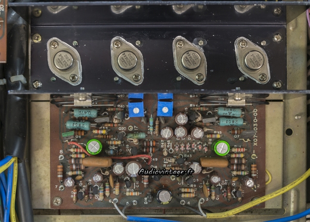 Kenwood KA-4004 : circuit "amplification" révisé.