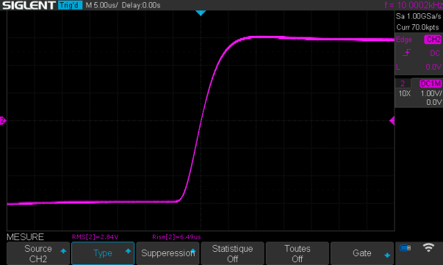 Kenwood KA-4004 : temps-de-montee-a-10khz