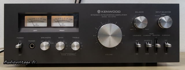 Kenwood KA-5750 : bien nettoyé par votre serviteur.