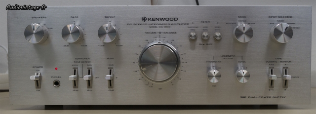 Kenwood KA-8100 : beaucoup (trop ?) de réglages.