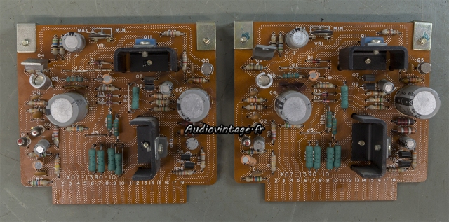 Kenwood KR-9400 : circuits drivers à revoir.