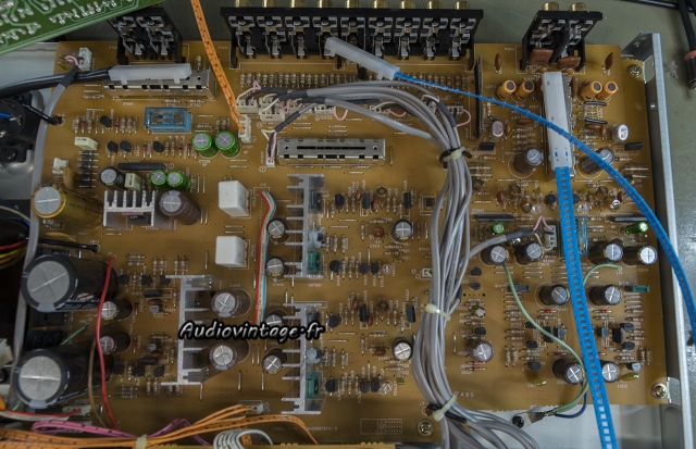 Luxman C-03B : circuit principal révisé.