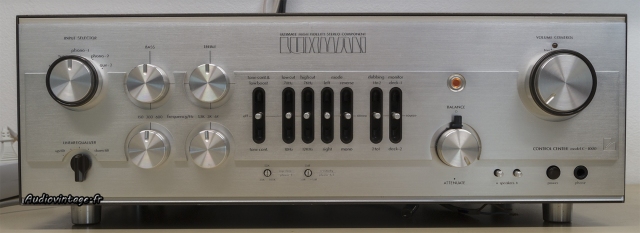 Luxman C-1000 : bel appareil.