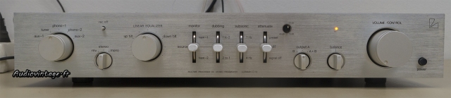 Luxman C-12 : un exemplaire bien propre.