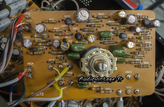 Luxman CL 350 : circuit "volume" révisé.