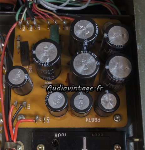 Luxman CL 350 : alimentation à revoir.