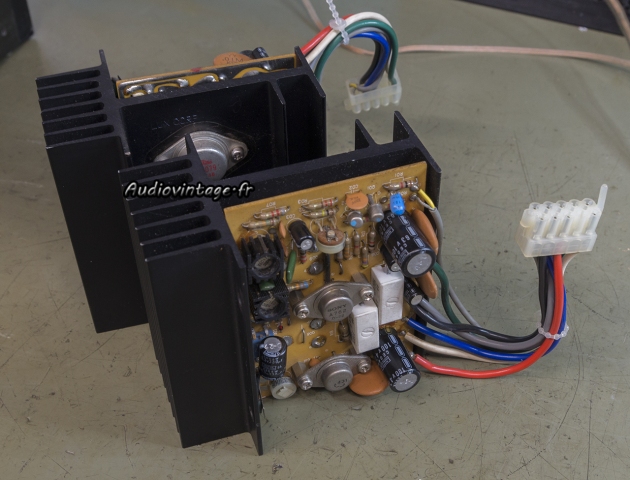 Luxman L-309 : circuits d'amplification  à revoir.