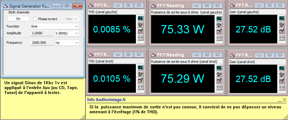 Luxman L-410 : distorsion-a-2x75w-sous-8-ohms-entree-aux