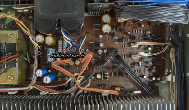 Luxman L-410 : circuit principal révisé.