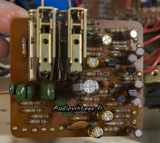 Luxman L-80 : circuit filtre révisé.