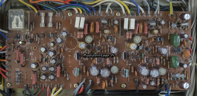 Luxman L-81 : circuit principal révisé.