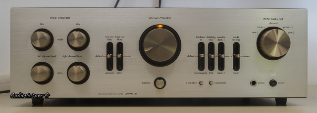 Luxman L-81 : très bien conservé.