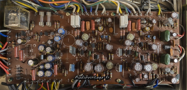 Luxman L-81 : circuit principal révisé.